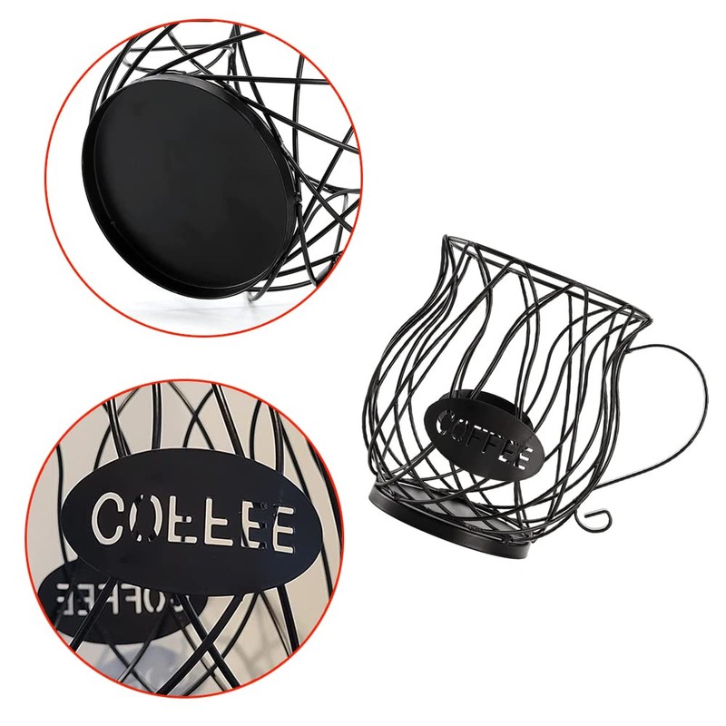 WEIWUXIAN Coffee Cup Storage Basket Coffee Capsule Storage Basket Coffee