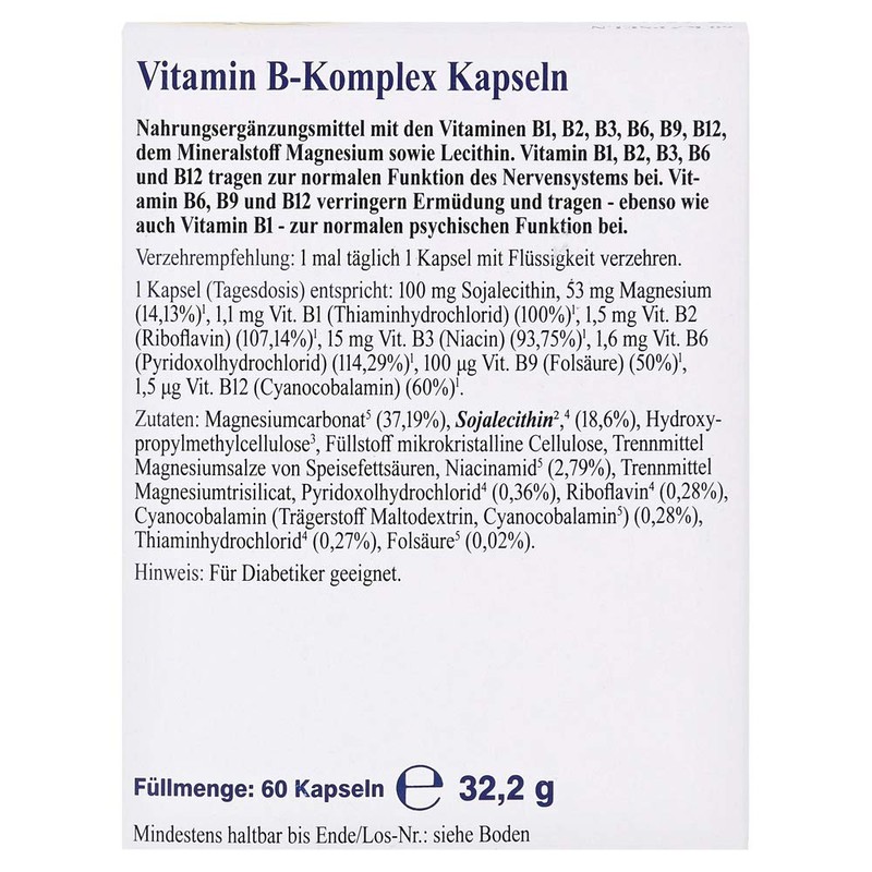 Vitamin B Complex Capsules