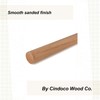 Cindoco Oak Dowel 1" Round, Single Piece
