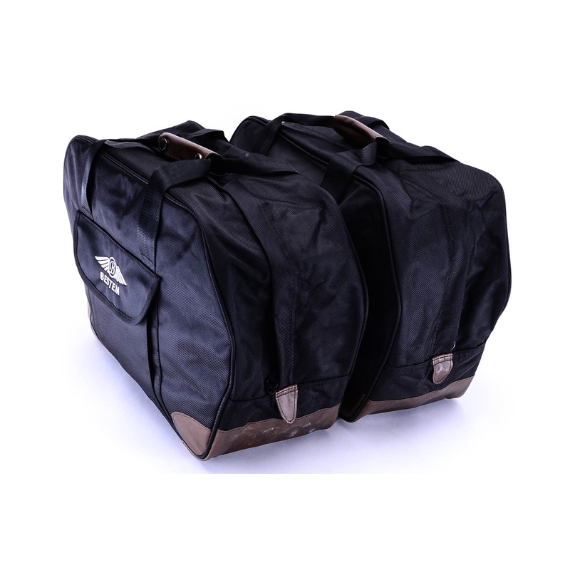 Bestem LGHO-GL18H-SDL Black Saddlebag Liners for Honda Gold Wing GL1800,