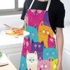 Cat Design Cute Kitchen Apron for Women & Men -