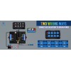 MICTUNING RGB 8 Gang Switch Panel ON/OFF LED Light Bar