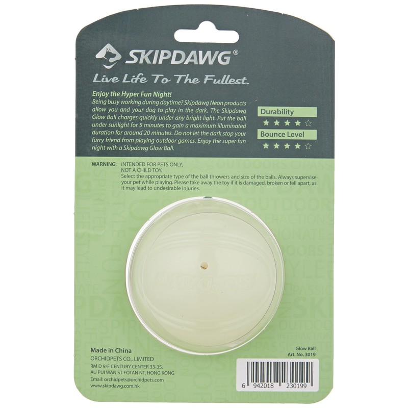 Skipdawg Neon Glow Ball Pack of 5 80 g