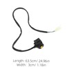 NOLITOY 2pcs Motorcycle Kill Switch Button for ATV Dirt Bike