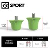 55 Sport Classic Nylon SG Replacement Football Studs - 12