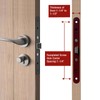 AcxdJnye Storm Door 2 Point Bolt Mortise Lock Body,Replacement Fit