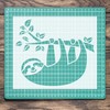 Sloth Branch Tree Stencil: Mylar Airbrush Wall Art Painting Crafts