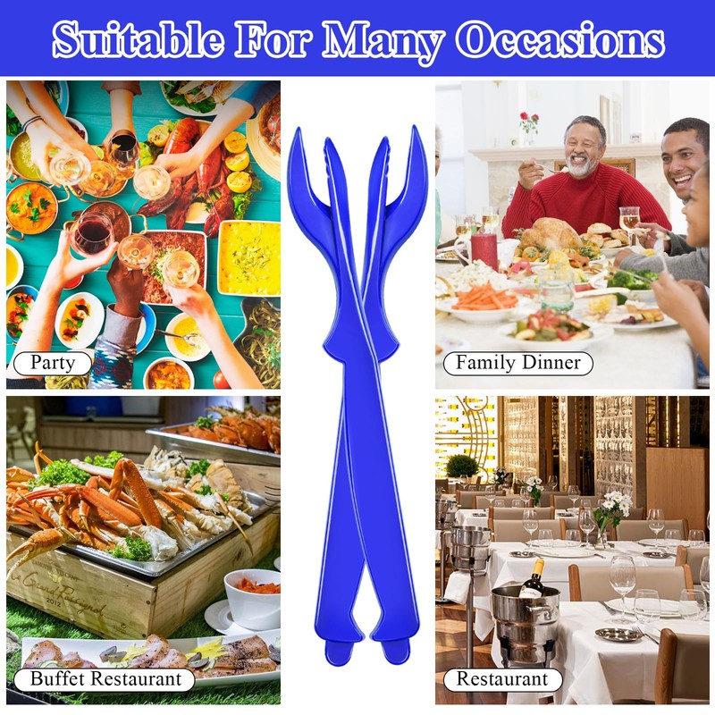 Lainballow 30 Pcs Crab Legs Crackers, Crab Pick Tools Set,