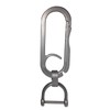 Nan Keychain, D-Ring, Titanium Alloy, Men's Key Ring, Lost Prevention,