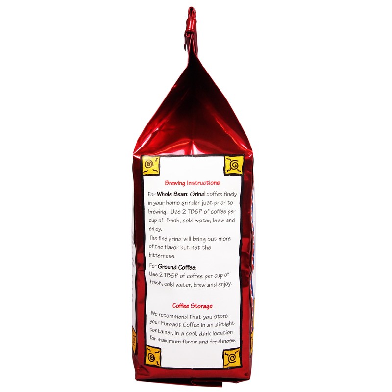 Puroast Low Acid Coffee Whole Bean | House Blend Whole