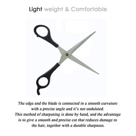 Anugrah Professional Salon Barber Hair Cutting Styling Scissor Stainless Steel Salon Professional Hair Cut