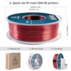 GEEETECH Silk PLA 3D Printer Filament 1.75mm, Silk Dual Color