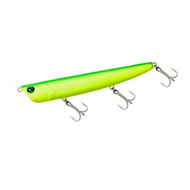 Daiwa Morethan Bar Topper 5.5 inches (140 mm) F Rattlin, Matte Lime Chart Lure