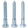 AHCHexagon Head COACHSCREWS (ZINC Plated) 12 X 75mm (Pack of