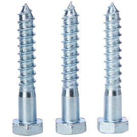 AHCHexagon Head COACHSCREWS (ZINC Plated) 12 X 75mm (Pack of 10)
