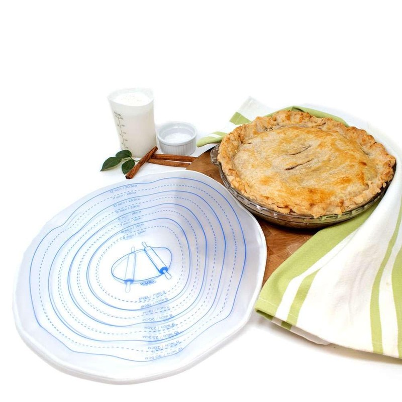 Norpro Silicone Pie Crust Dough Rolling Bag, Non-Stick Mess Free,