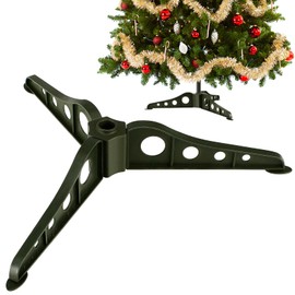 Veemoon Christmas Tree Base Detachable Xmas Tree Stand Green Christmas Tree Stand for Real Trees Holiday Winter