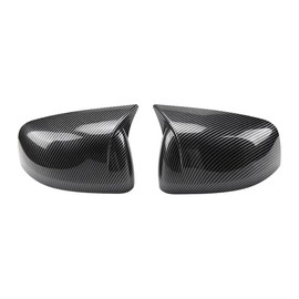 Rear View Mirror Cover Compatible with 2011-2024 Durango/2011-2021 Grand cherokee Side Mirror Cap (Carbon Fiber Look)