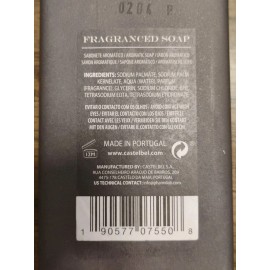 Castelbel Lot of 2 Castelbel Ltd Edition BOURBON Scented Soap For Men - Portugal 10.5oz