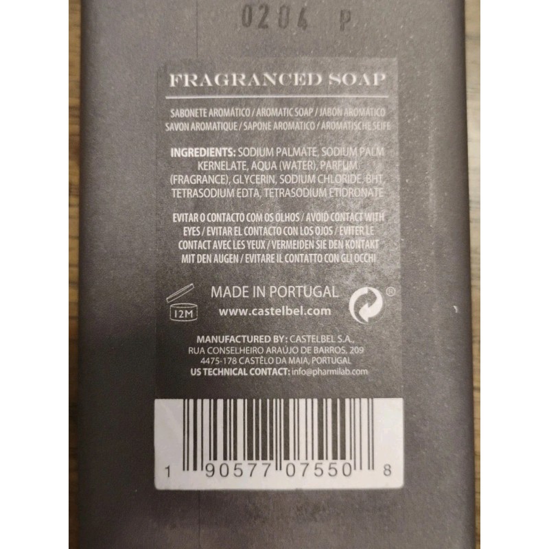 Castelbel Lot of 2 Castelbel Ltd Edition BOURBON Scented Soap