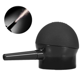 DAUERHAFT Spray Application Atomizador, Professional Hair Fibers Pump Fiber Applicator for Hair Building Fibers Nozzle Hair Thickening Tools 2 165 inch Spray Pump Port (Black)