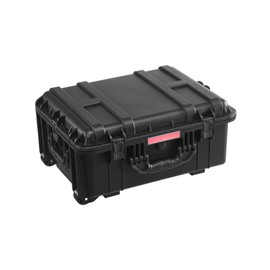Happybuy Weatherproof Hard Case, Heavy-Duty Protective Dry Box with Pre-Cut Foam, Wheels and Retractable Pull Handles. Suitable for Travel, Hunt, Military and Tactical Use