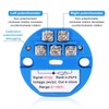 sourcing map 0-300C RTD PT100 Temperature Sensor Transmitter Module 4-20MA