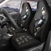 GENANY Horror Nightmare Skellington 2 Front Car Seat Covers for