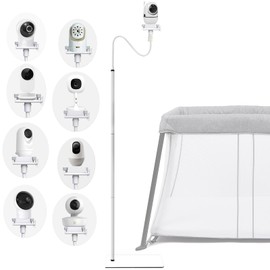 EYSAFT Baby Monitor Floor Stand Holder Mount Compactible for Nanit Pro & Flex Stand,Infant Optics DXR-8 Pro,VTech VM901/VM819/RM7764,Momcozy,HelloBaby,eufy E110,nooie IPC100,Motorola VM75/VM50G/VM44