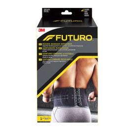 Futuro FUT46820 Adjustable Back Support, Black