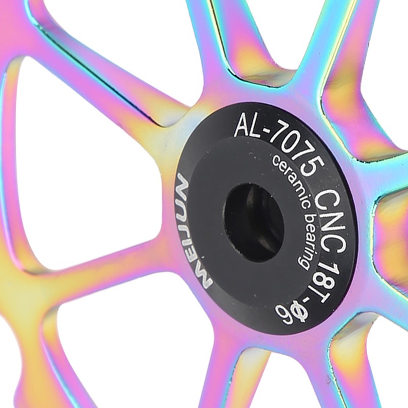 18T Guide Roller Bicycle Rear Derailleur Pulley Wheels for Road