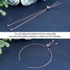 UNICRAFTALE 10pcs 23cm Adjustable Slider Bracelets - 304 Stainless Steel