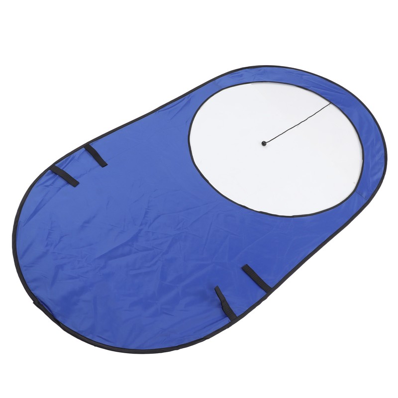 POWERTI Tennis Window Target Blue Portable Nylon Tennis Training Equipment