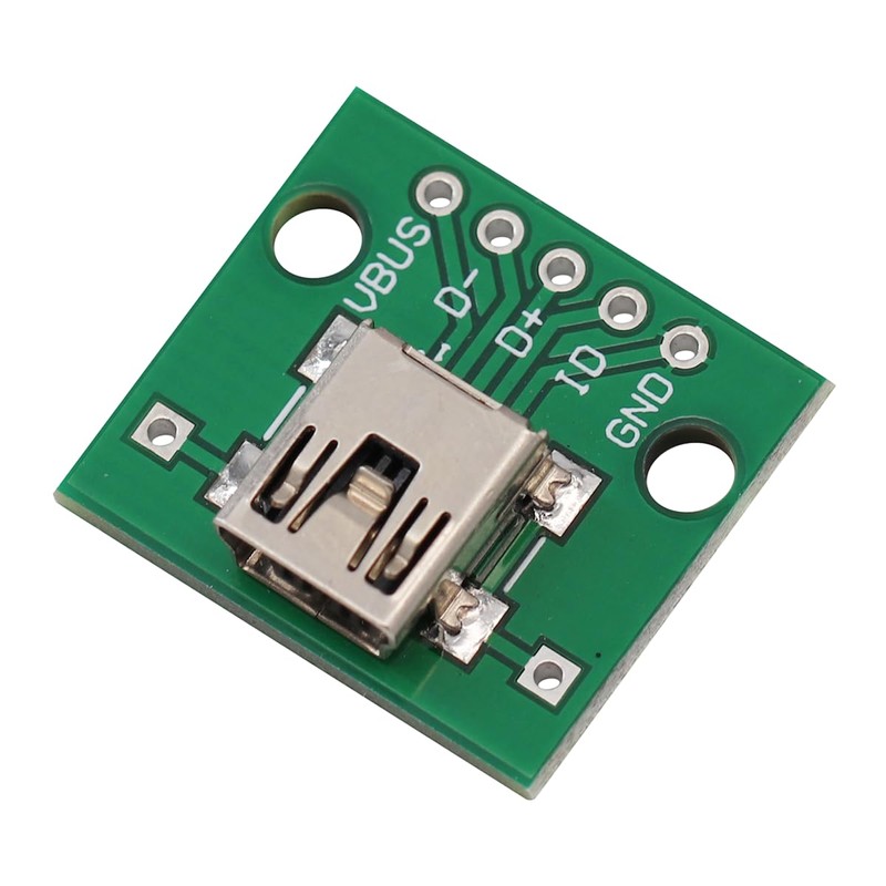Heevhas DIY Mini USB to DIP 5 Pin Adapter Converter