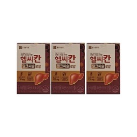 Chong Kun Dang Health Healthy Khan Milk Thistle Royal 30 Capsules 3 ea 542714 / 종근당건강 헬씨칸 밀크씨슬 로얄 30캡슐 3개 542714