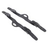 1Pair Diving Adjustable Scuba Diving Fins Straps Accessory (L)