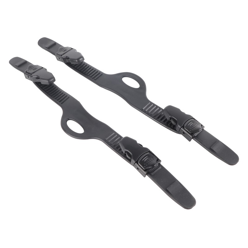 1Pair Diving Adjustable Scuba Diving Fins Straps Accessory (L)
