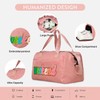 2 Pcs Travel Bag Weekender Bags For Women Sleepover Bag