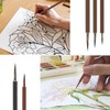 Linkstyle Chinese Calligraphy Brush Set, Mixed Size Japanese Kanji Sumi