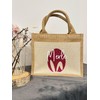 AMBERGER DESIGN by A&M Osterhage amd Jute Tasche klein Osterkorb