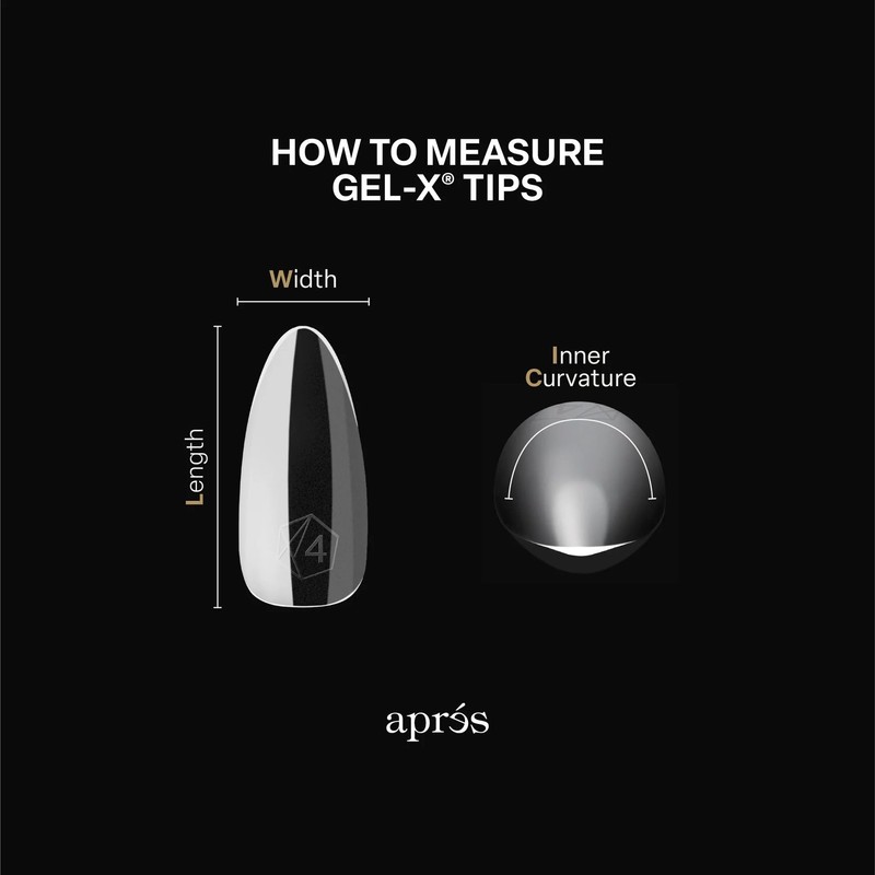Apres Gel-X® Round Box of Nail Tips | 280 Gel-X