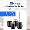 KADAX Cosmetics Tin, Ceramic Storage Tin, Cotton Wool Box with