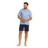 Comte Men's Short Single Jersey, lightblue