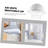 WOONEKY Metal Protective Cover for Vent Round Exhaust Cover Rainproof