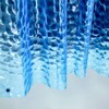 Ga-Geetopia EVA 3D Blue Pearl Water Cube Plastic Shower Curtain