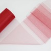 Ribreeze Red Tulle Fabric Roll - 6 Inch x 25