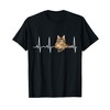 Maine Coon TShirt - Cat Lover Heartbeat Gift Shirt T-Shirt