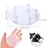 Replacement for Vormax Toilet Tank Silicone Flapper Seal Gasket 3''
