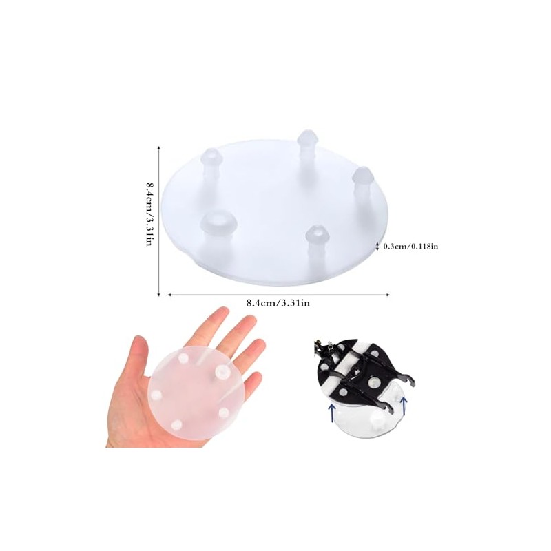 Replacement for Vormax Toilet Tank Silicone Flapper Seal Gasket 3''