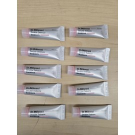 Defense Lot Of 10 DR.DIFFERENT Double Defense Sunblock .33oz. / 10ml SPF50+  Travel Size